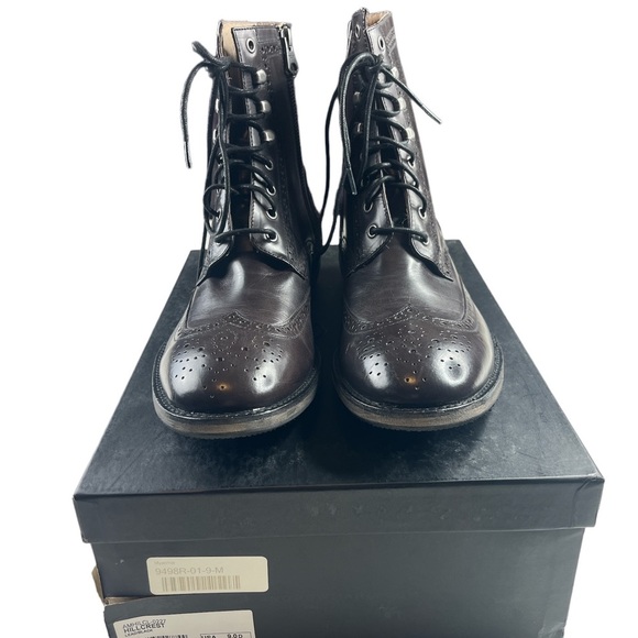 ANDREW MARC Men\'s Hillcrest Mid Boot Lead/Black Size 9 main image 8
